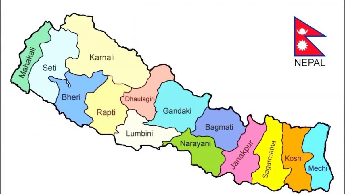 zobrazit mapa nepálu